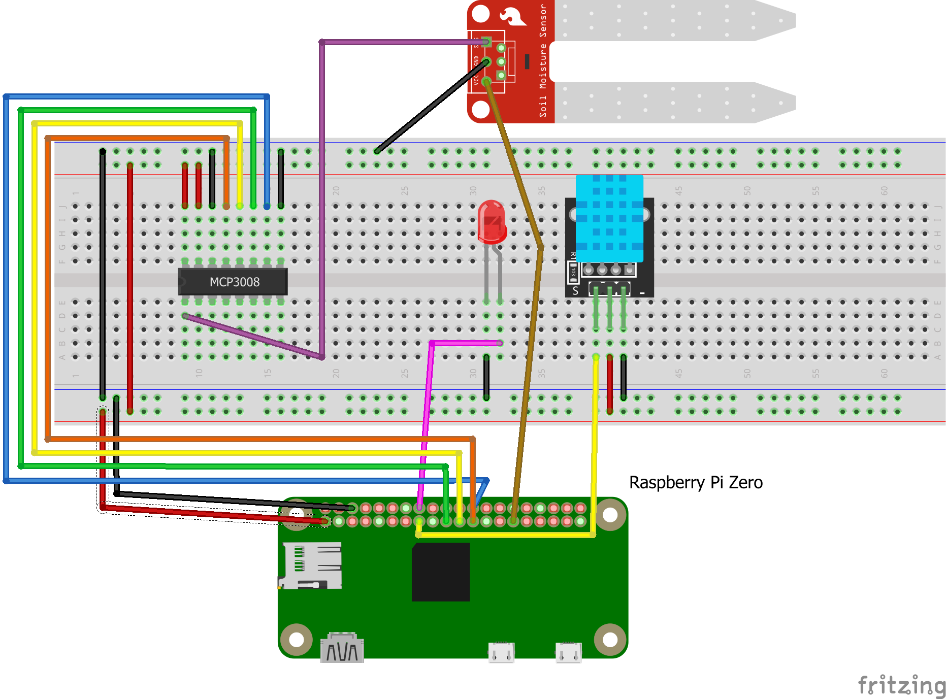 wiring diagram of the greenhouse project